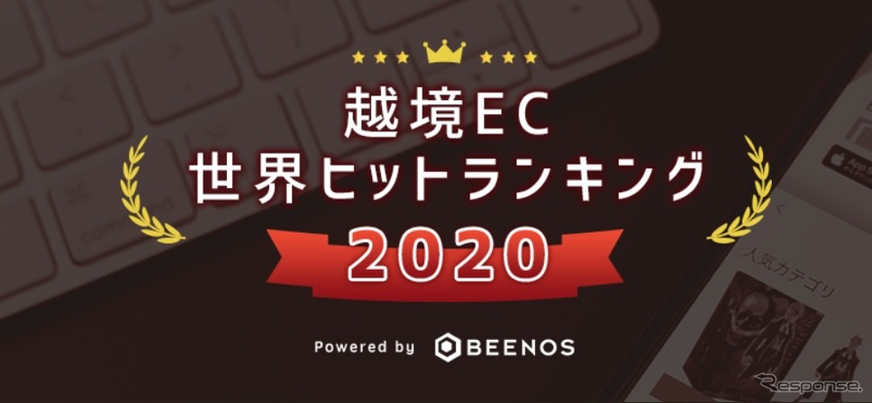 越境EC世界ヒットランキング2020、おもちゃ・ゲーム、自動車パーツが人気