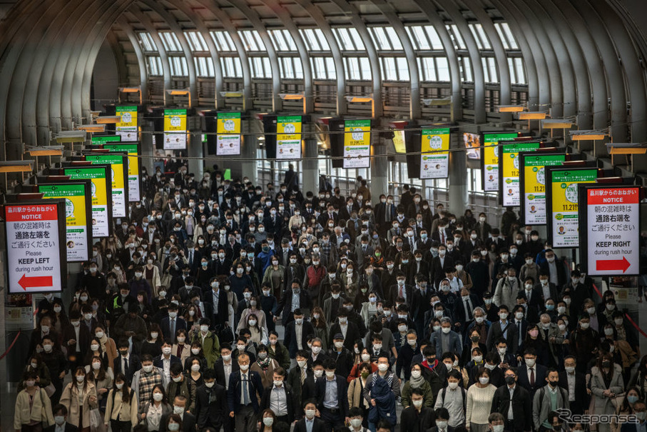 東京、品川駅（11月18日）