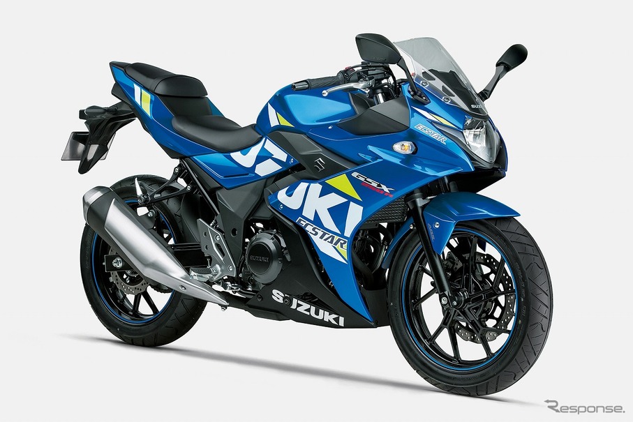 スズキ GSX250R ABS（トリトンブルーメタリックNo.2）