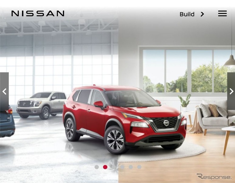 米日産のディーラーからオンラインで新車を購入できるプログラム「Nissan@Home」