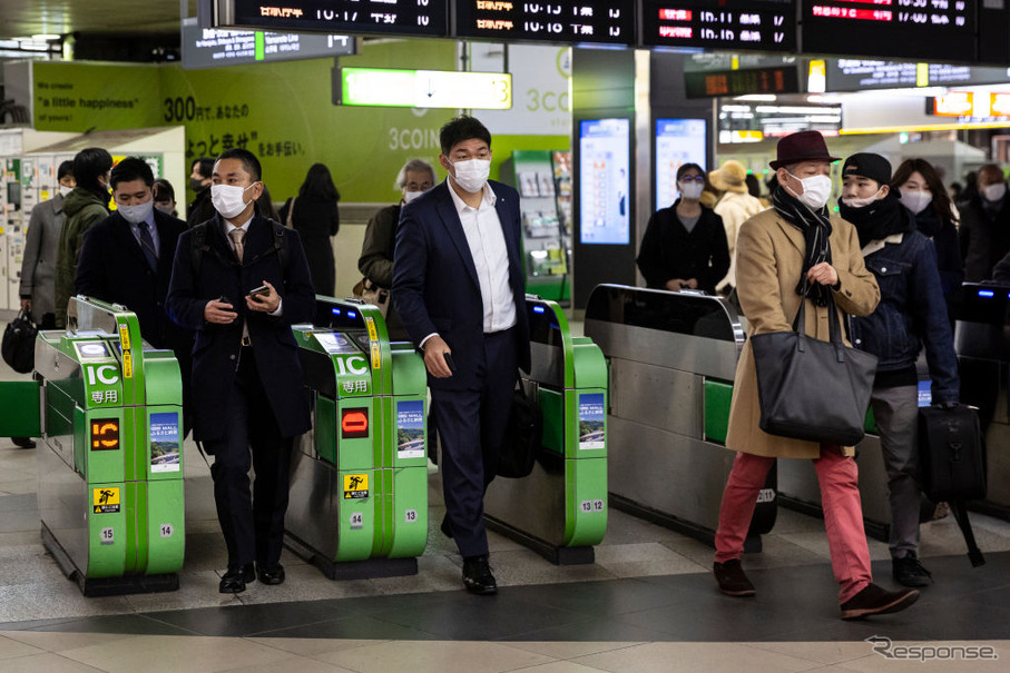 新宿駅（12月17日）
