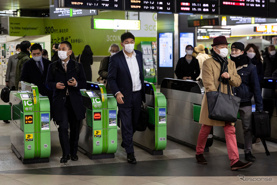 新宿駅（12月17日）