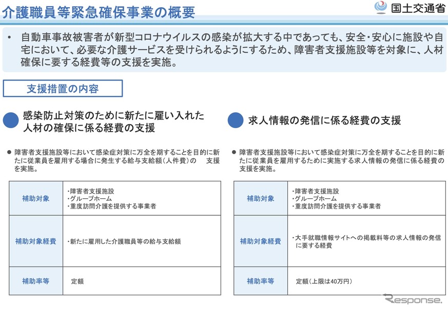 介護職員等緊急確保事業の概要