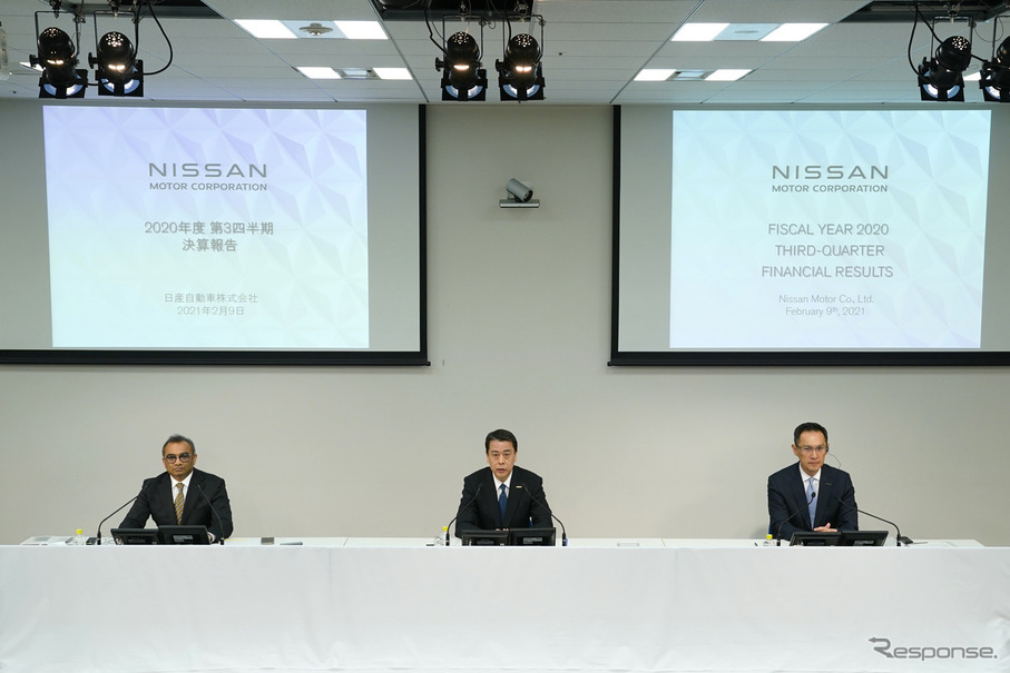 日産自動車の第3四半期決算