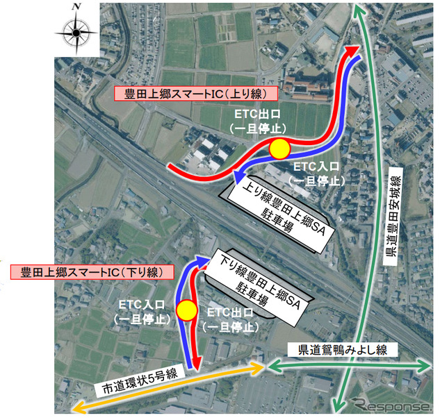 東名 豊田上郷スマートIC