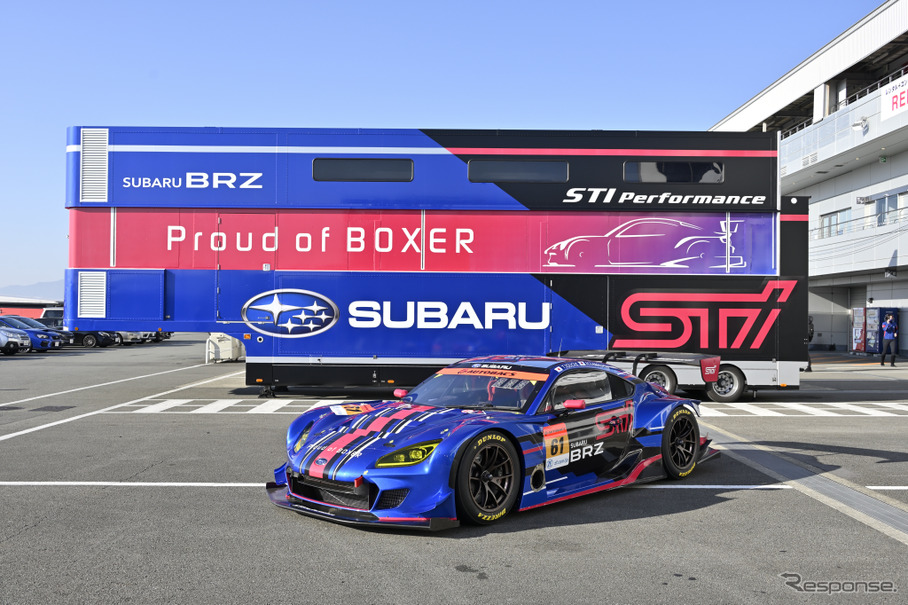 SUBARU BRZ GT300 シェイクダウン