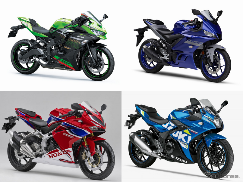 250ccバイク まとめ】CBR250RR、ZX-25R、R25、GSX250R…価格や 250ccバイク まとめ】CBR250RR、ZX-25R、R25、GSX250R…価格や
