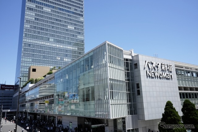 東京新宿の長距離バスターミナル、バスタ新宿（参考画像）