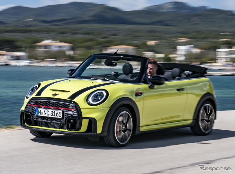 MINI コンバーチブル「ジョンクーパーワークス（JCW）」改良新型