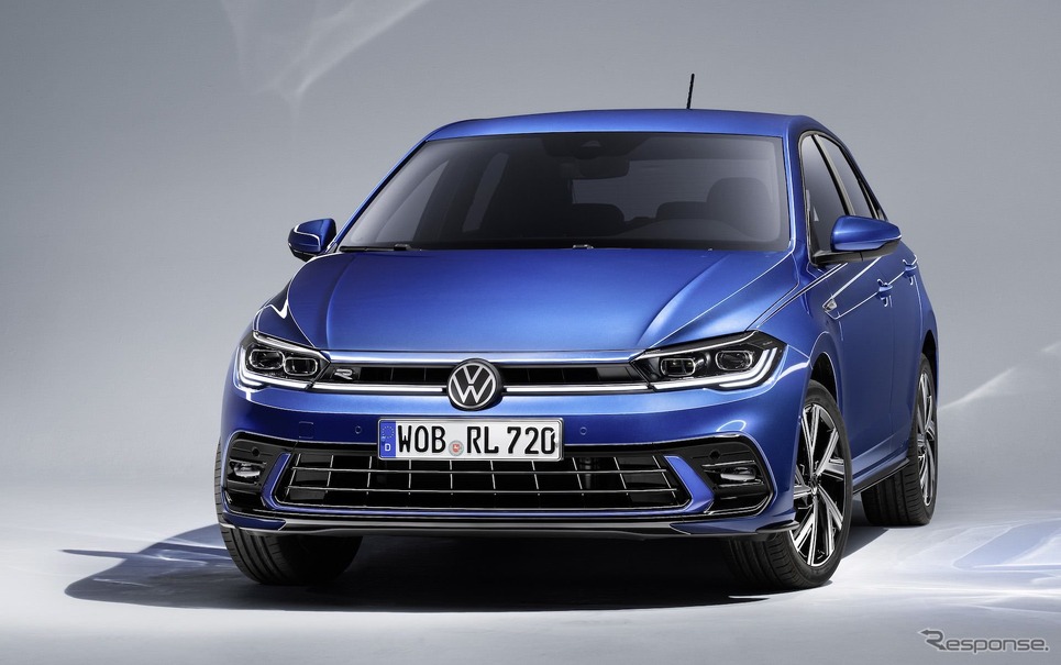 VW ポロ 改良新型に「Rライン」、5月に先行予約受注を欧州で開始