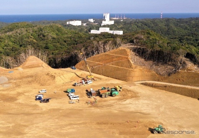 JAXA種子島宇宙センター造成現場