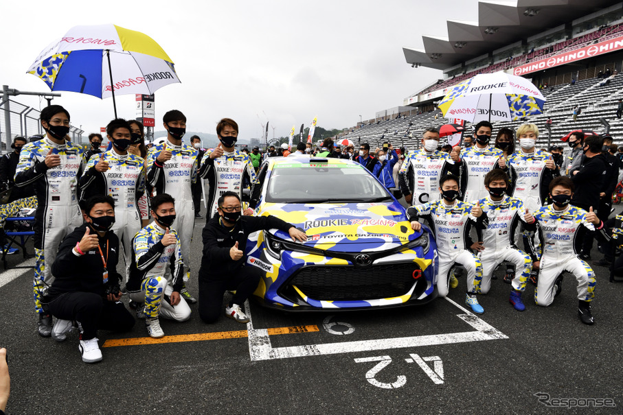 富士24時間レース：水素カローラ