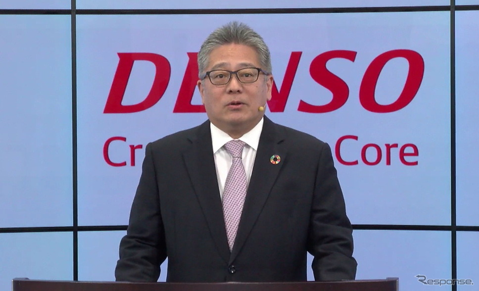 デンソーの有馬浩二社長