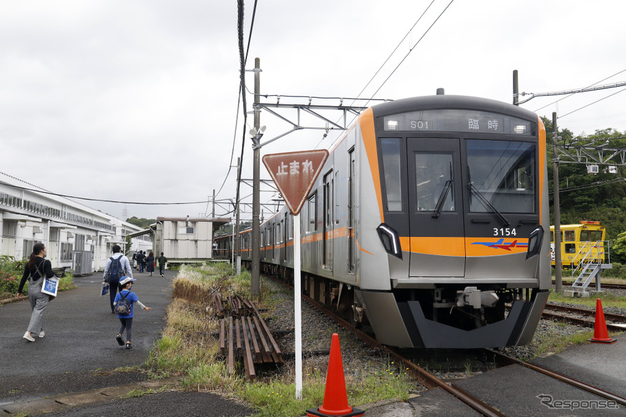 京成電鉄宗吾参道車両基地（5月22日のミステリーツアー発地）