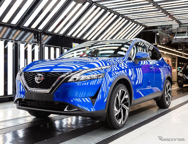 英国サンダーランド工場で生産が開始された日産 キャシュカイ 新型