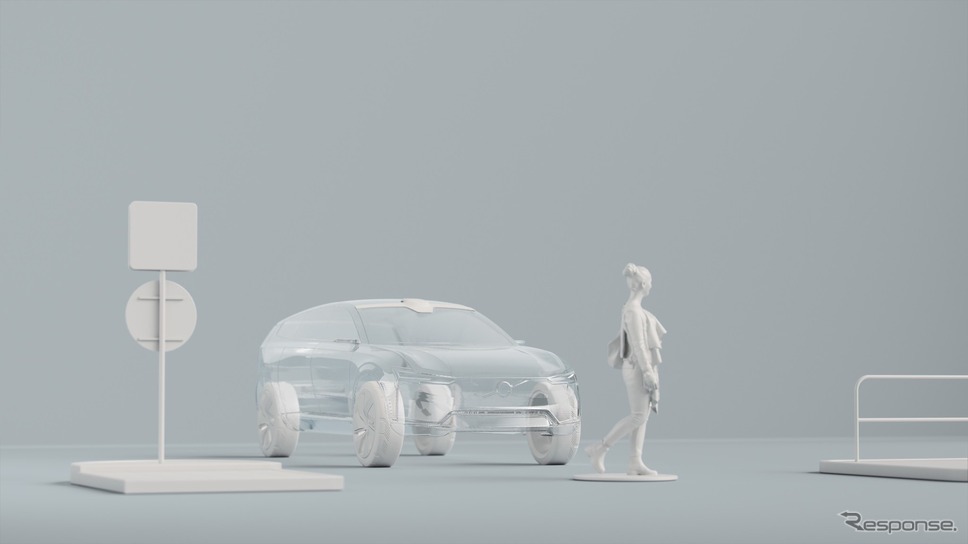 ボルボカーズのリアルタイムデータ収集のイメージ