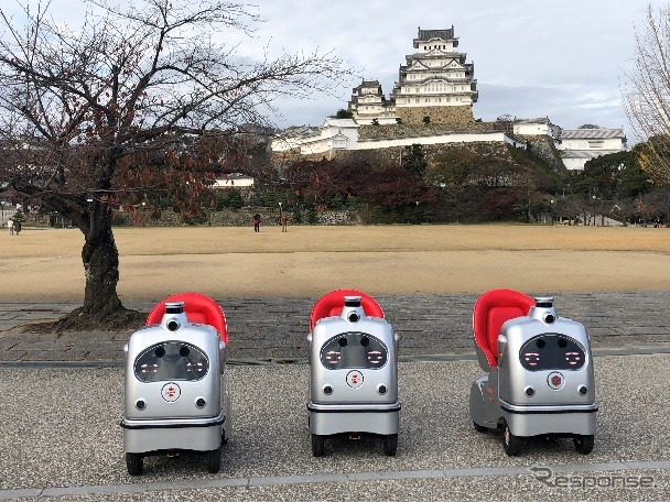 自動運転一人乗りロボ、ラクロ