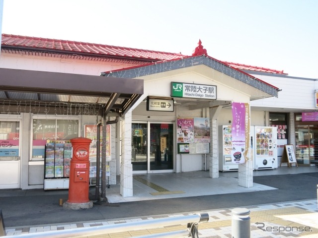 水郡線常陸大子駅では、7月27日10時頃以降の下り（郡山方面）から計画運休が決定している。