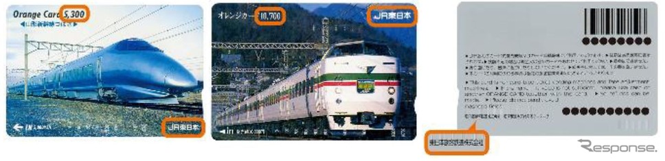 JR東日本で払戻しの対象となるオレンジカードは、オレンジの枠内の記載があるものに限られる。JR他社や国鉄が発売したものは対象外。また、払い戻されたカードは回収される。