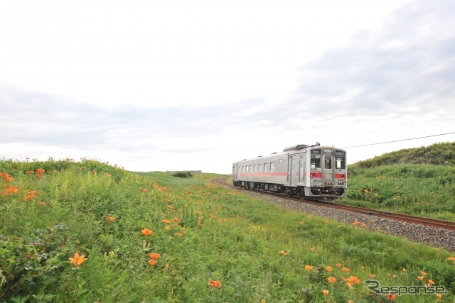 16時頃からの終日運休が決定している、根室本線釧路以東の花咲線区間。