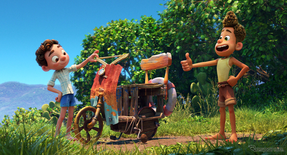 『あの夏のルカ』デジタル配信中／9月1日（水）MovieNEX発売　(c) 2021 Disney/Pixar　発売／ウォルト・ディズニー・ジャパン