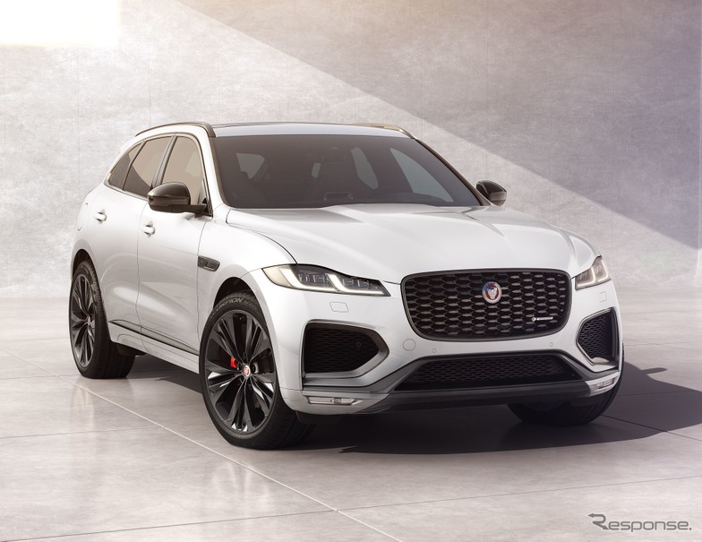 ジャガー F-PACE の2022年型の「R-ダイナミックブラック」