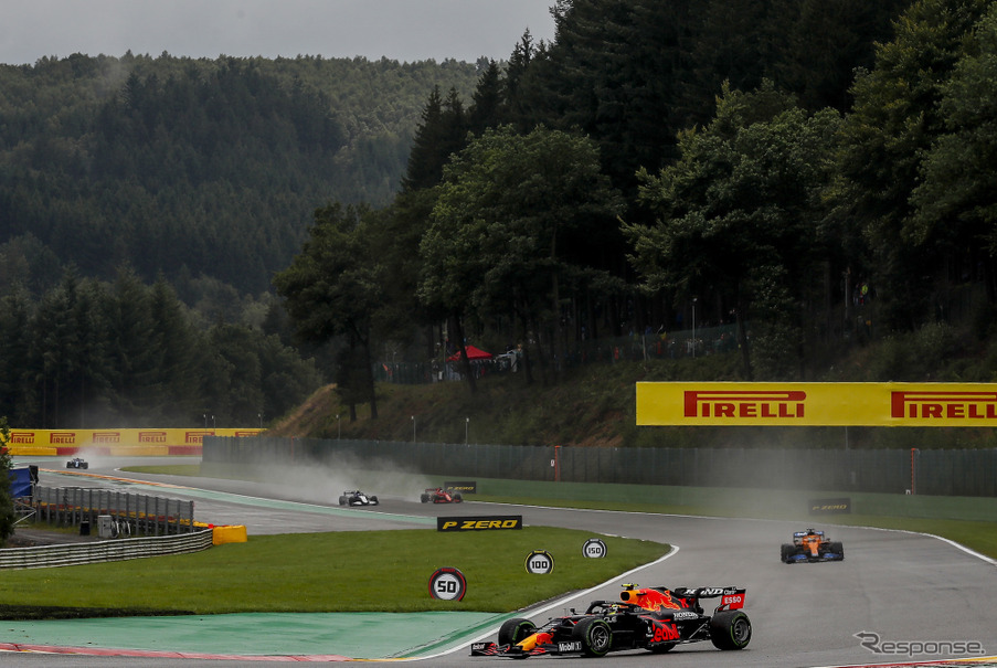 今季2021年のF1がベルギーGPから後半戦に突入（写真は予選日＝8月28日）。これ以降の日程も新たなものが発表されている。