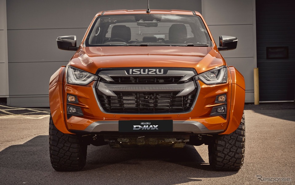 いすゞ D-MAX アークティックトラック AT35 のプリプロダクションモデル