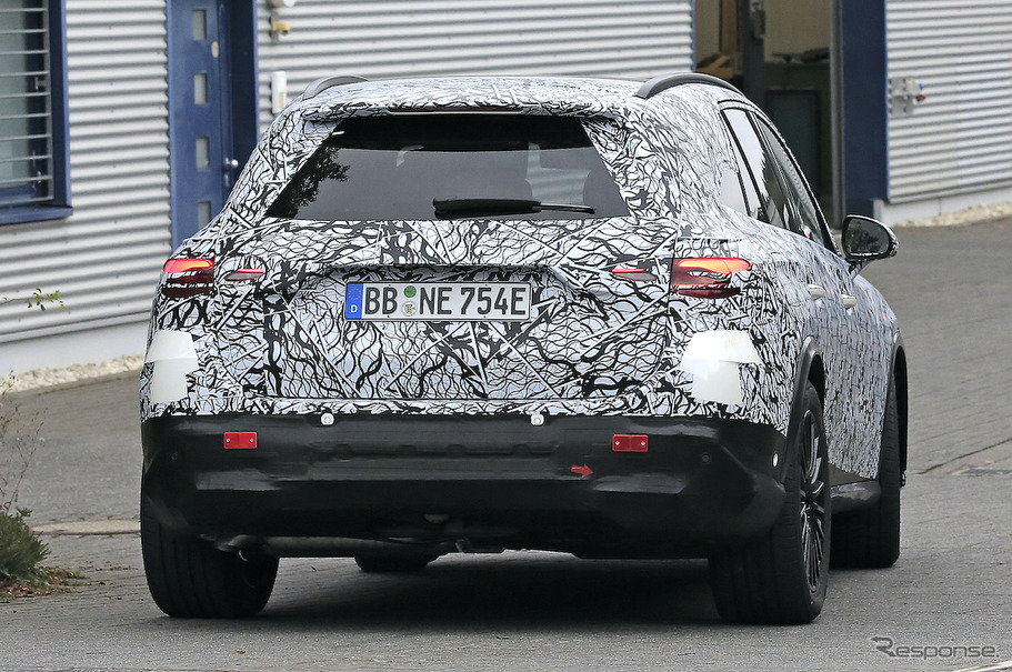 メルセデスベンツ GLC 次期型プロトタイプ（スクープ写真）