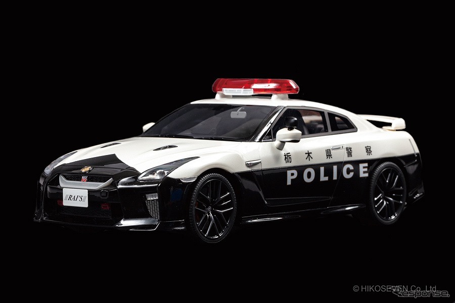 お歳暮 時期 国内最強パトカー、栃木県警GT-R(R35)を1/18スケールで再現 商用車、公用車