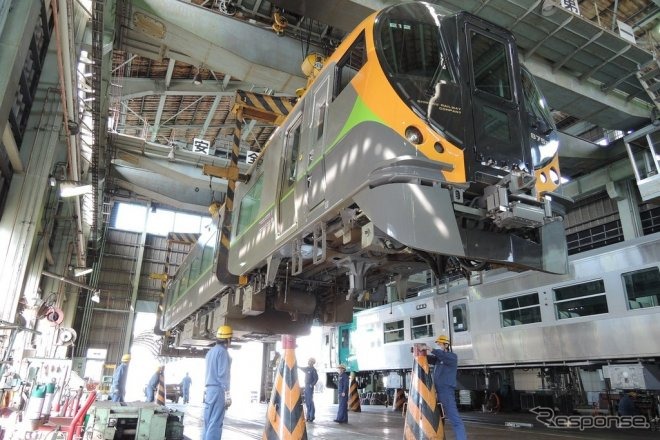 130年以上の歴史を誇るJR四国の多度津工場。省力化や省人化を図るべく設備改善が進められており、2Qではその費用として国から560億円の出資金を受け入れを完了している。