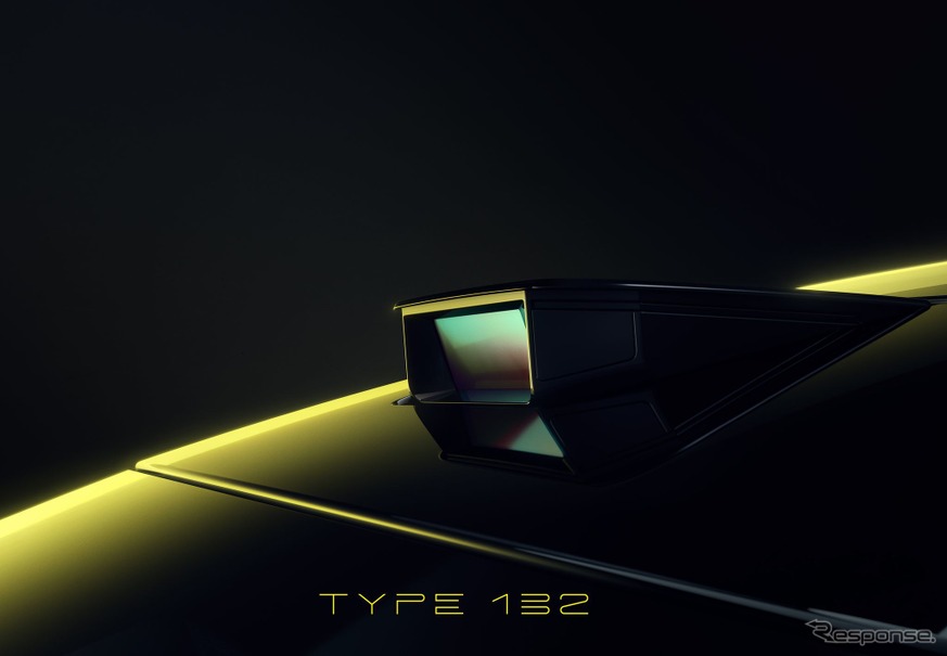 ロータスのEセグメントSUV「タイプ132」（コードネーム）のティザー写真