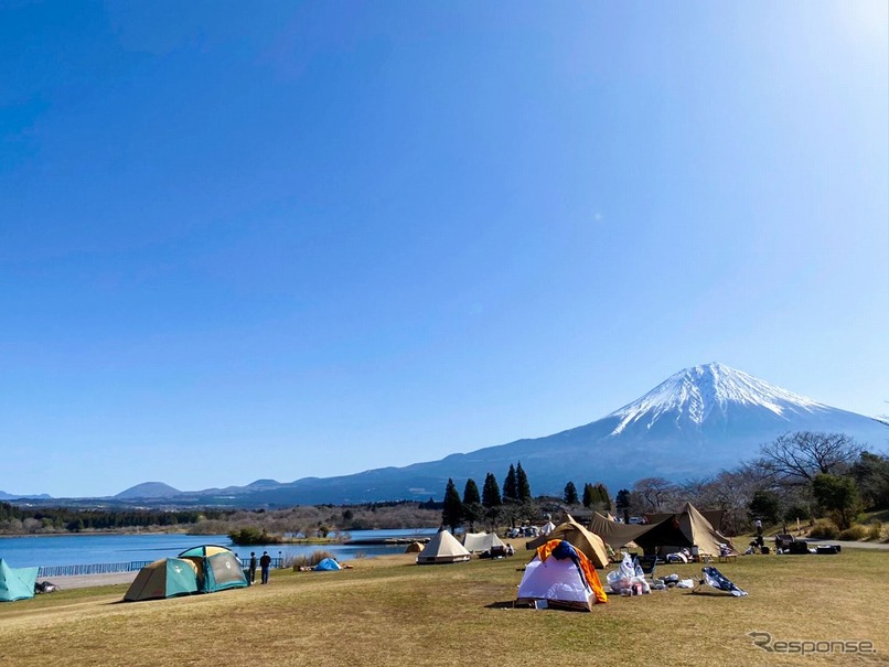 田貫湖キャンプ場（静岡県・富士宮市）