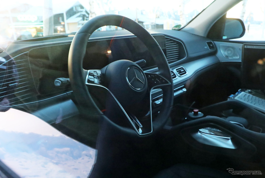メルセデスベンツ GLE 改良新型プロトタイプ（スクープ写真）