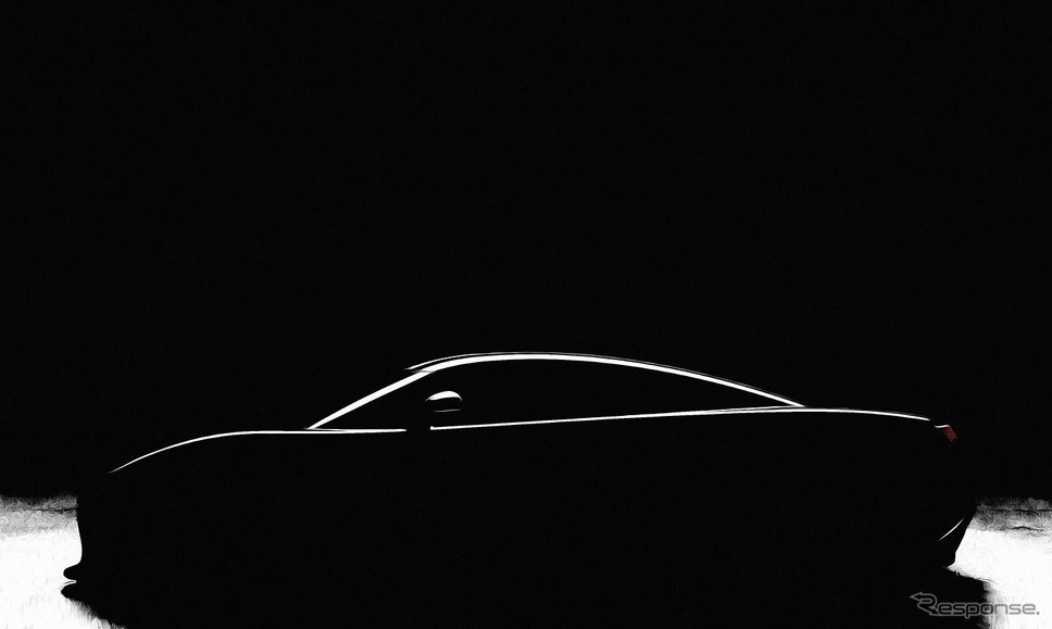 ケーニグセグの新型車のティザー写真