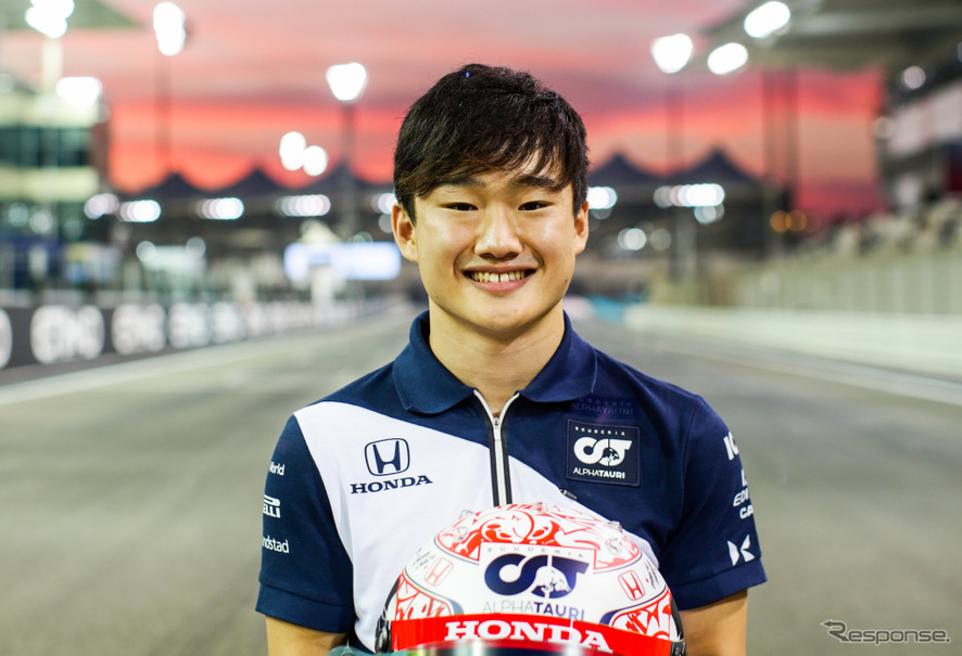 2022年、F1参戦2年目を迎える角田裕毅（写真は2021年F1最終戦アブダビGP）。