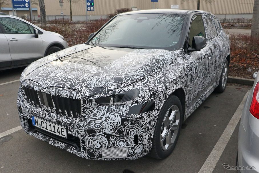 BMW iX1 プロトタイプ（スクープ写真）