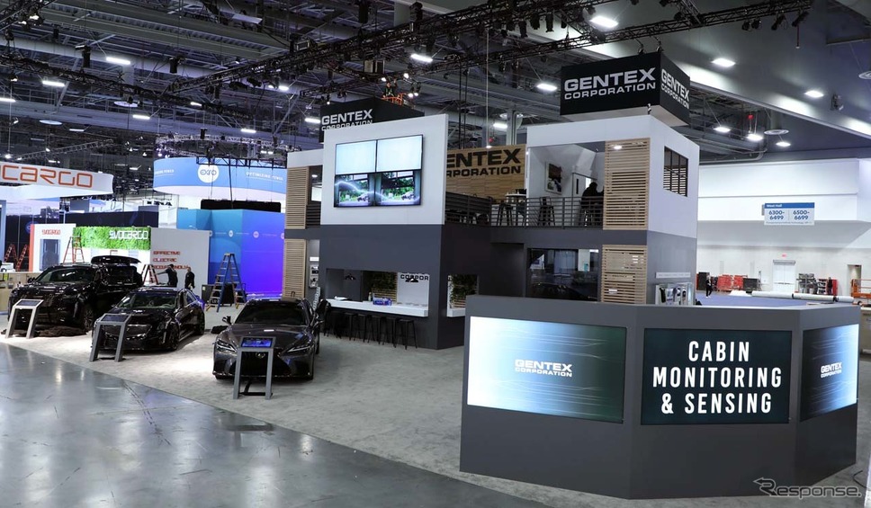 LVCC(ラスベガスコンベンションセンター)西ホールに出展したジェンテックス