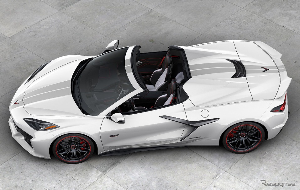 シボレー・コルベット Z06 新型の「70thアニバーサリーエディション」