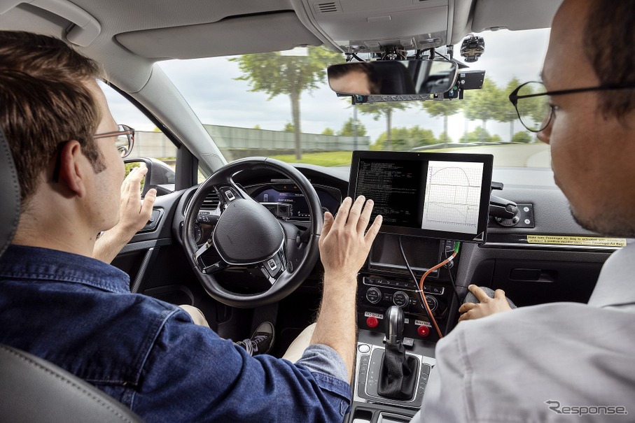 ボッシュの自動運転プロトタイプ車