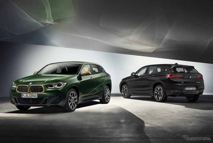 BMW X2 の「エディション・ゴールドプレイ」