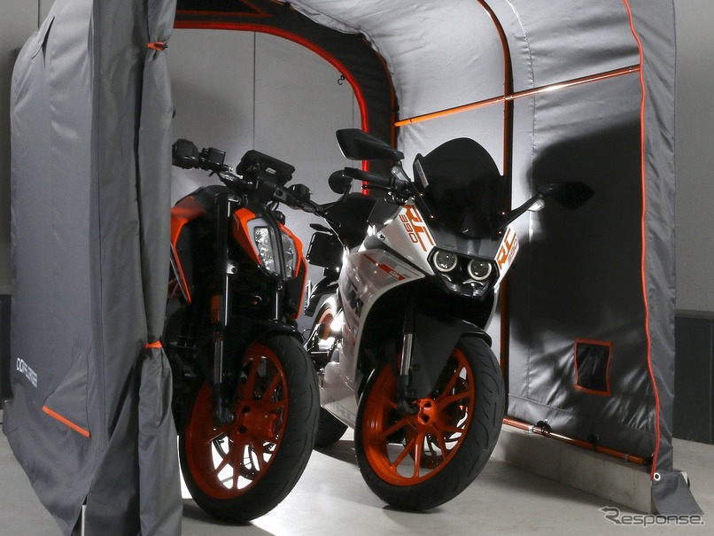 バイクガレージ2450 ブロック DCC625-GY