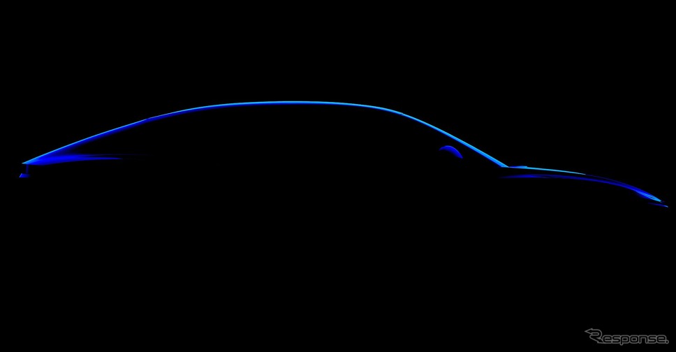 アルピーヌの新EV『GT Xオーバー』のティザースケッチ