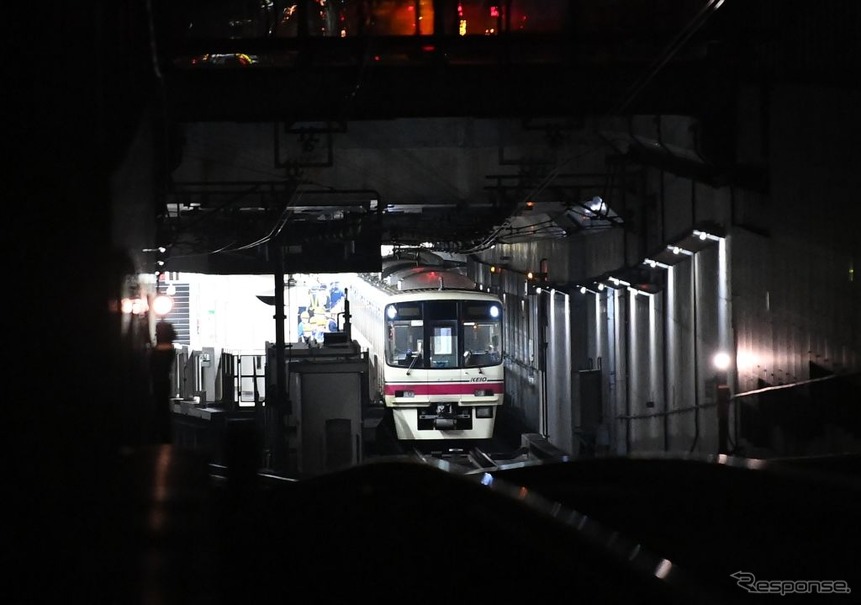 刺傷事件のあった京王線。