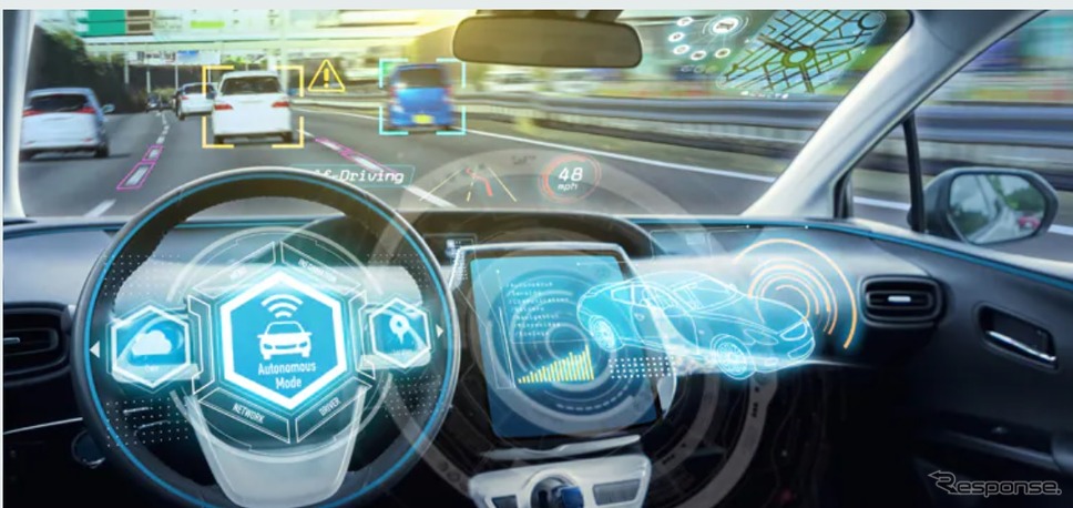 ARMが設計開発した自動車向け半導体のイメージ