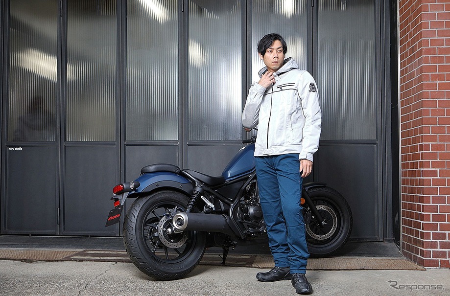 Hondaライディングギア　着用イメージ