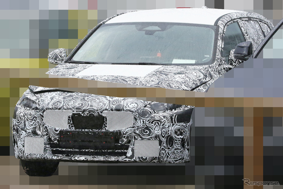 BMW 1シリーズ 改良新型プロトタイプ（スクープ写真）