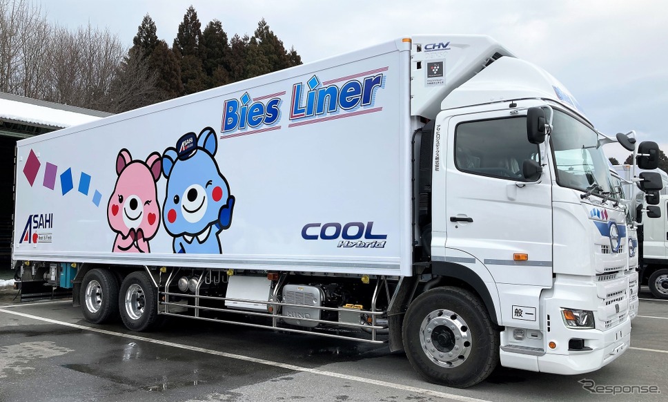 アサヒロジスティクス Bies Liner（ビィズライナー）専用車