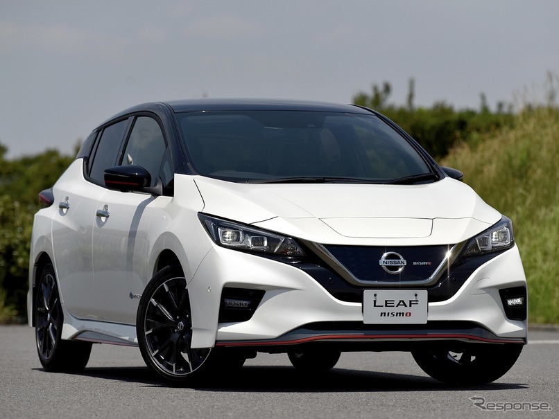 電気自動車の例：日産リーフ