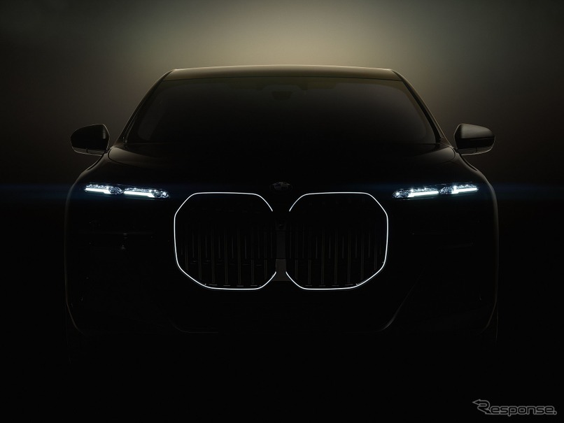 BMW 7シリーズ 次期型のティザー写真